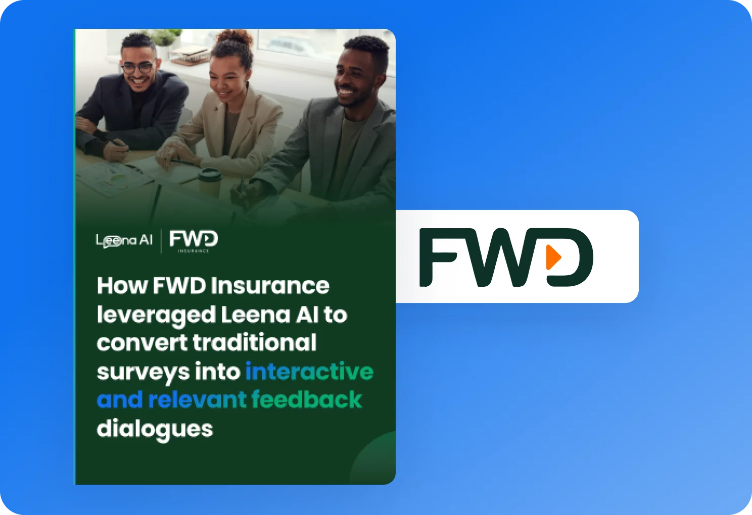 Leena AI customer FWD Insurance